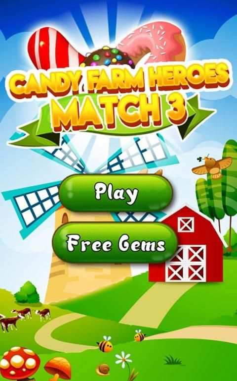 Candy Farm Heroes Match 3 screenshot 8
