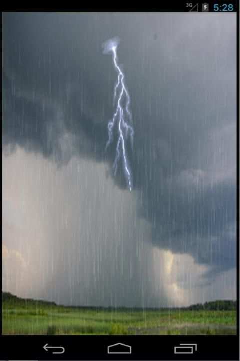 Rain Live Wallpaper स्क्रीनशॉट 1