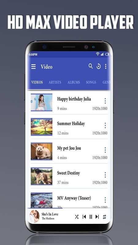 HD MX Player स्क्रीनशॉट 4