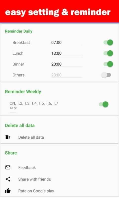 Calorie Tracker - Weight Loss & Gain Weight screenshot 1