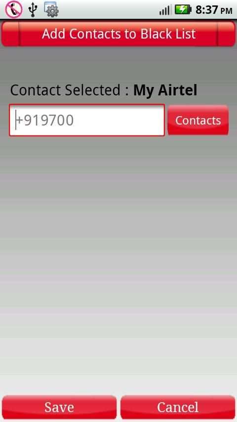 Call Black List screenshot 2