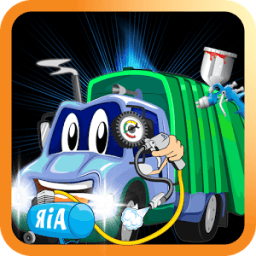Garbage truck repair أيقونة
