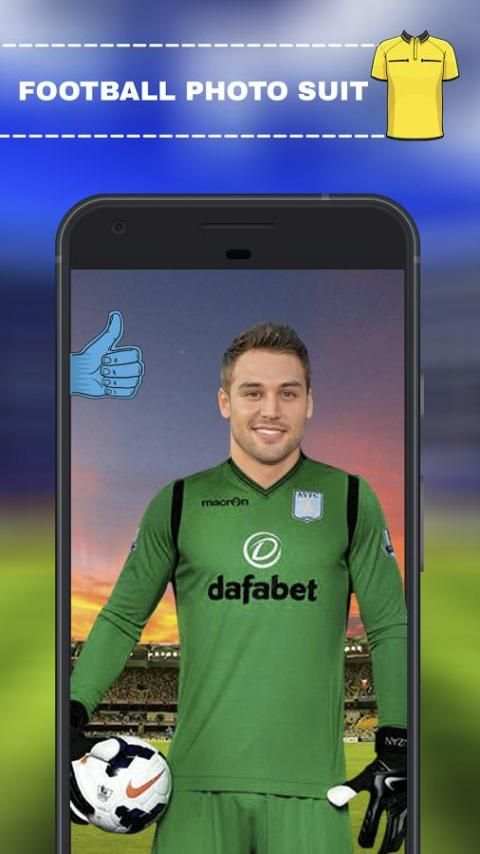 Football Photo Suit скриншот 1
