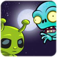 Small Alien vs Zombie