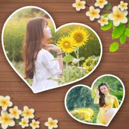 Flower Photo Art Collage