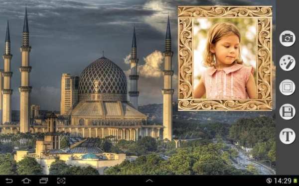 Mosque Photo Frames स्क्रीनशॉट 3