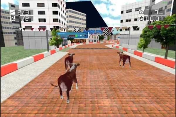 Animal Racing : Cow 5 تصوير الشاشة