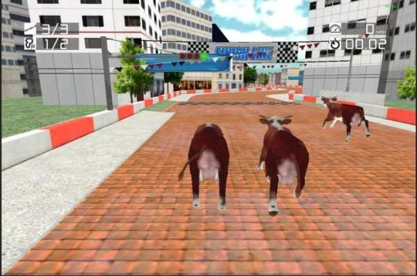 Animal Racing : Cow screenshot 4