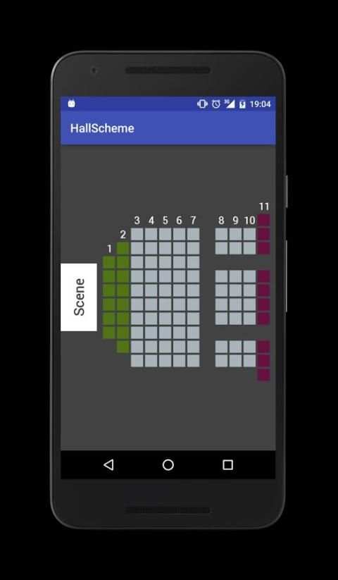 HallScheme Sample скриншот 2