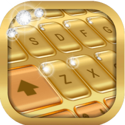 ikon Gold Keyboard with Diamond