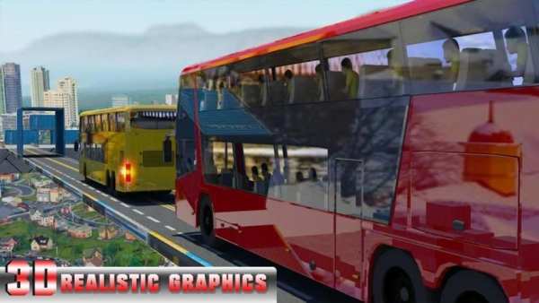 offroad bukit mendaki bis sopir 3d screenshot 4