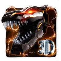 3D Mech Dragon Theme