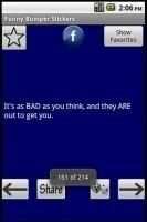 Funny Bumper Stickers screenshot 2