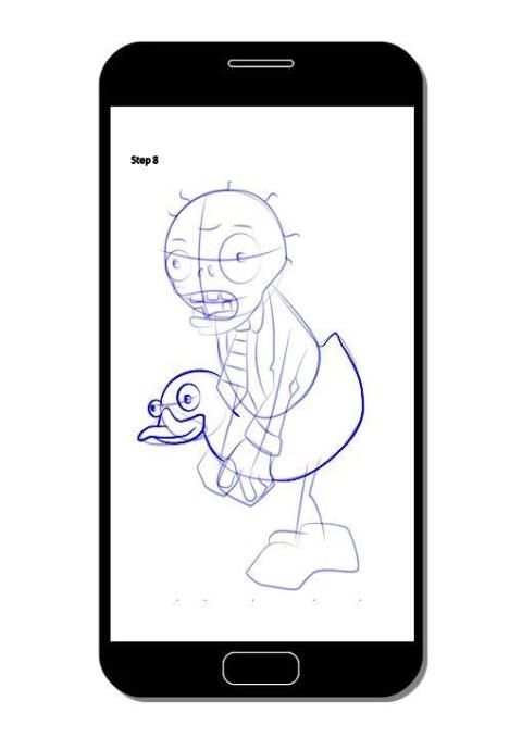 How To Draw Plant vs Zombie 2018 screenshot 1
