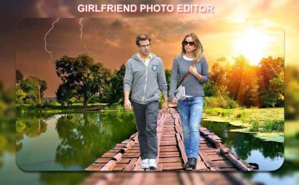Girlfriend Photo Editor - Girl Friend Photo Maker 2 تصوير الشاشة