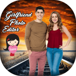 Girlfriend Photo Editor - Girl Friend Photo Maker आइकन