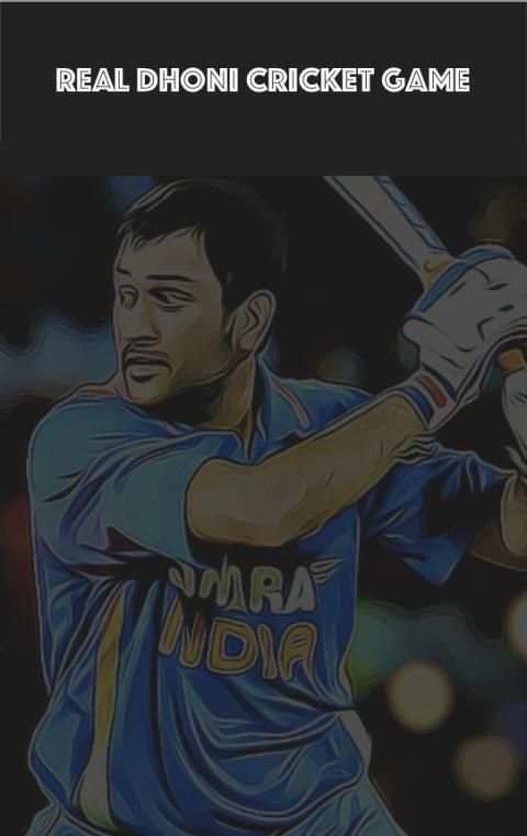 Real Dhoni Cricket Game screenshot 5