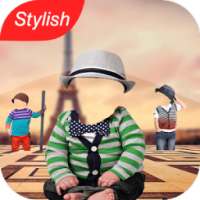 Baby Suit Photo Montage and Kids Costume Editor on 9Apps