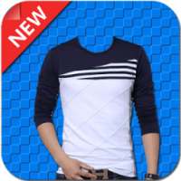 Men T-Shirt Photo Suit