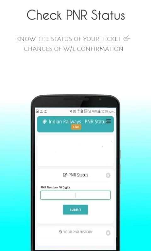 Indian Rail Enquiry screenshot 1