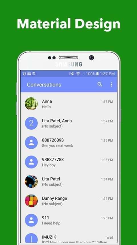SMS, MMS - Messenger pro screenshot 5