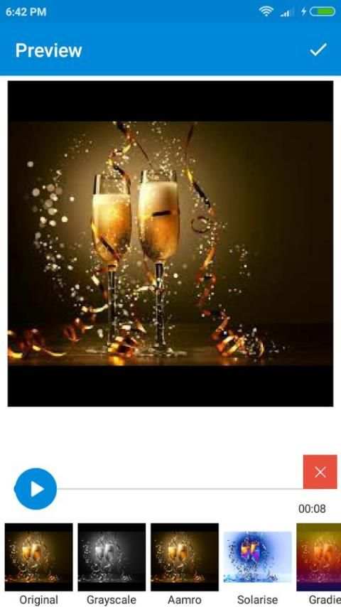 New Year Video Maker 3 تصوير الشاشة