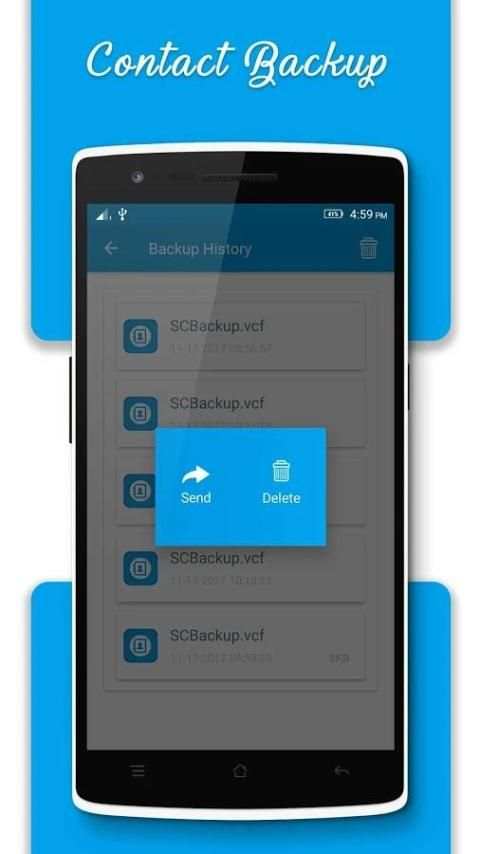 Contact Backup & Restore скриншот 4