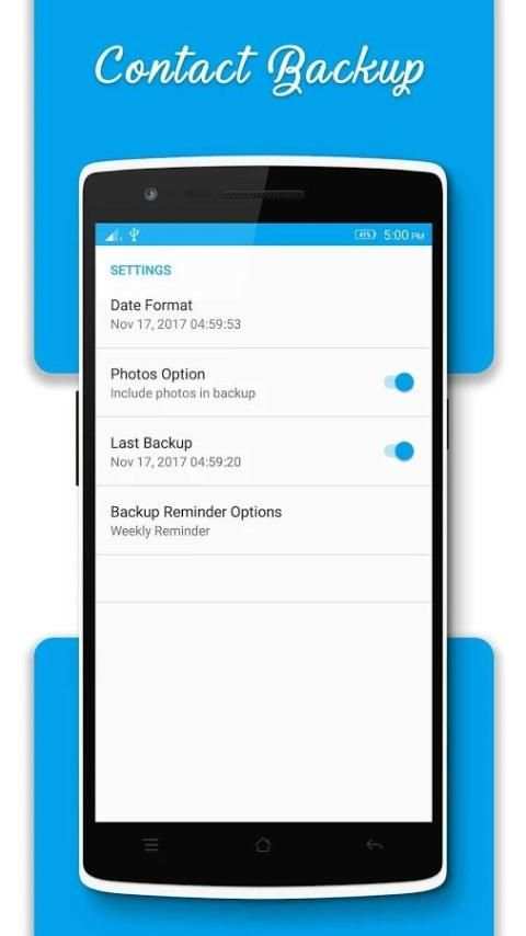 Contact Backup & Restore скриншот 3
