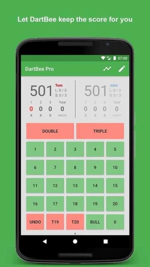 DartBee - Darts Score Counter скриншот 1