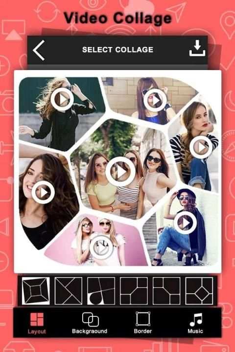 Video Collage Maker Studio 5 تصوير الشاشة