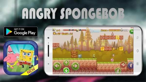 Angry Spongebob Epic Adventure screenshot 2