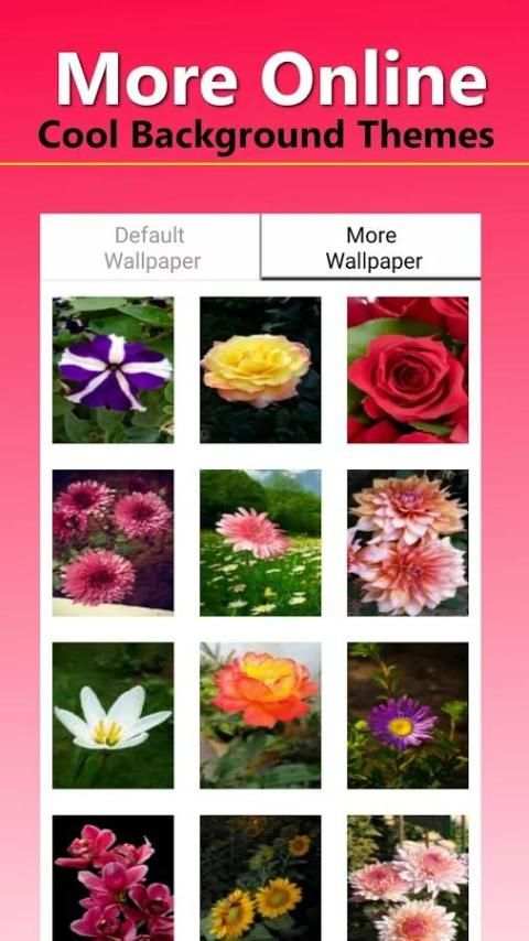 Live Wallpaper - Flowers स्क्रीनशॉट 4
