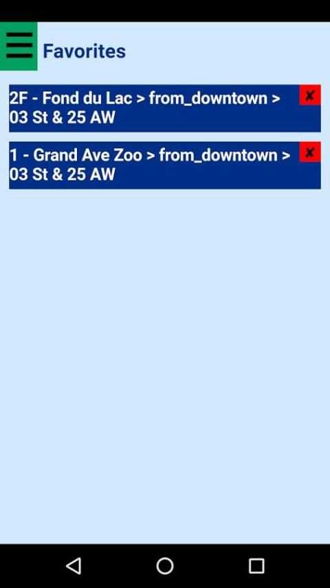 Duluth DTA Bus Tracker screenshot 1