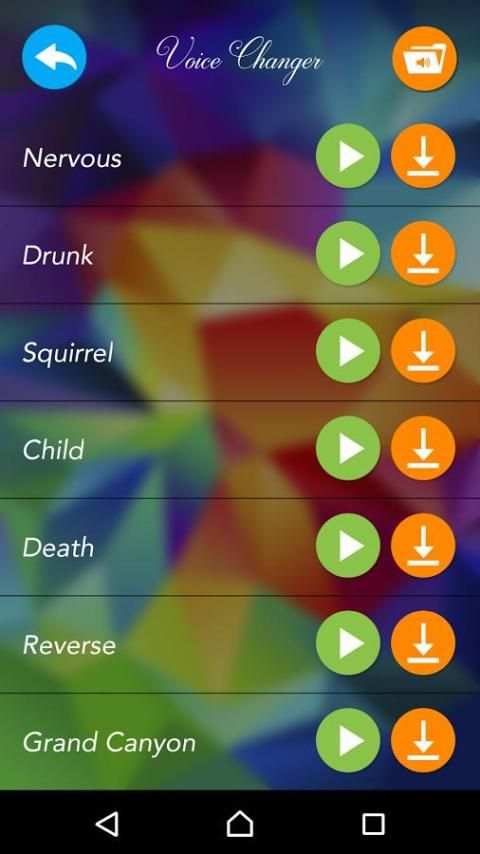 Voice Changer with more Effect 3 تصوير الشاشة