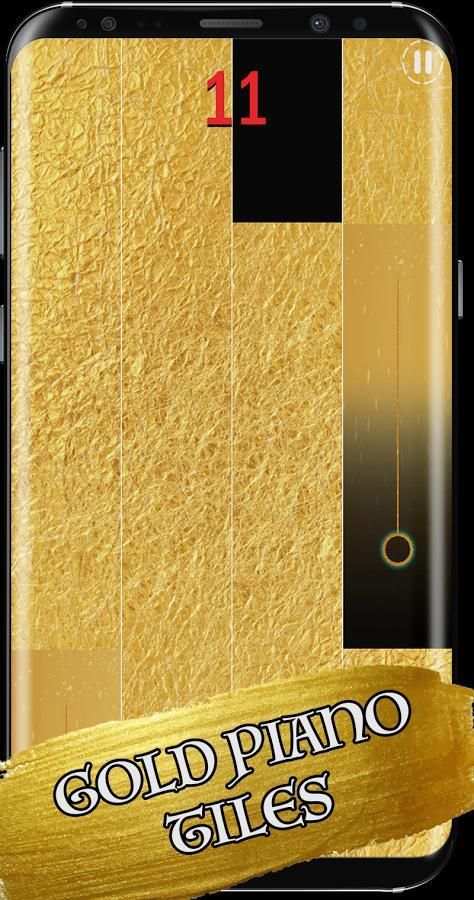 Gold Piano Tiles 3 screenshot 3