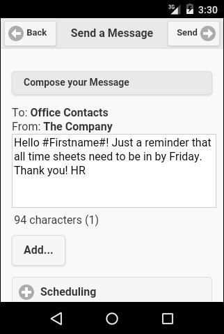 Messenger Mobile screenshot 2
