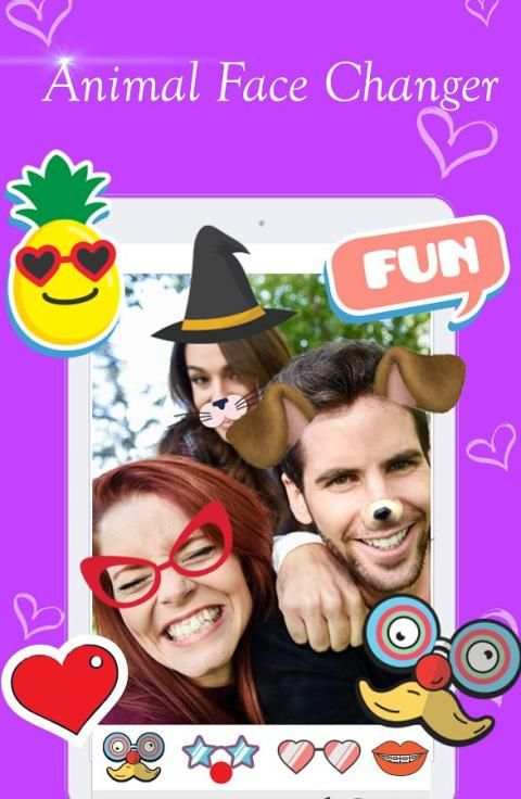 Face Swap Sticker Photo Editor скриншот 1
