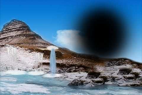 Foto air terjun Selfie screenshot 10