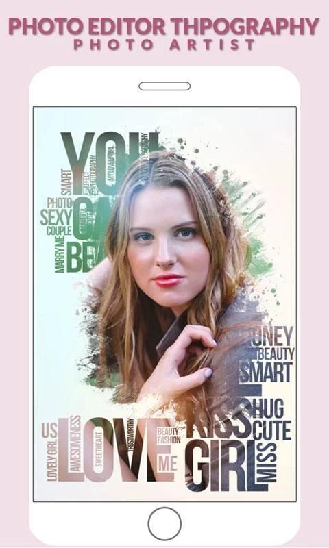 Photo Editor : Typography Photo artist screenshot 1