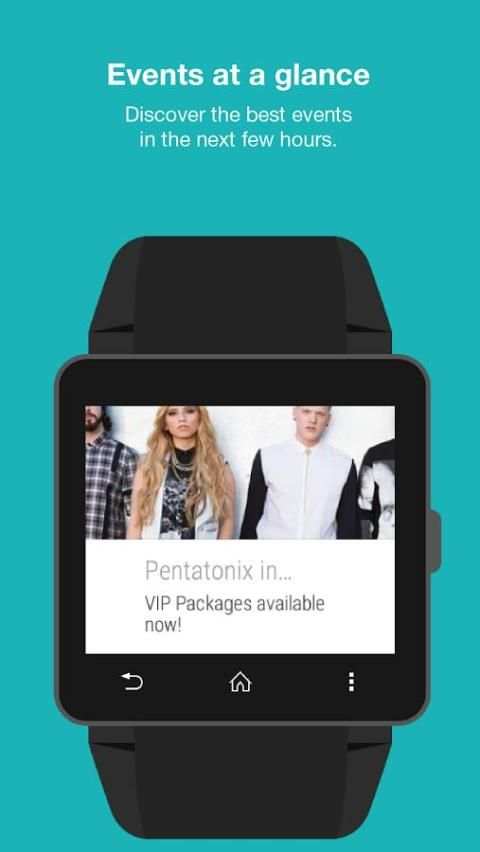 Craze - personalized event app 1 تصوير الشاشة