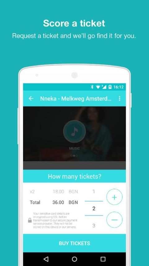 Craze - personalized event app 5 تصوير الشاشة