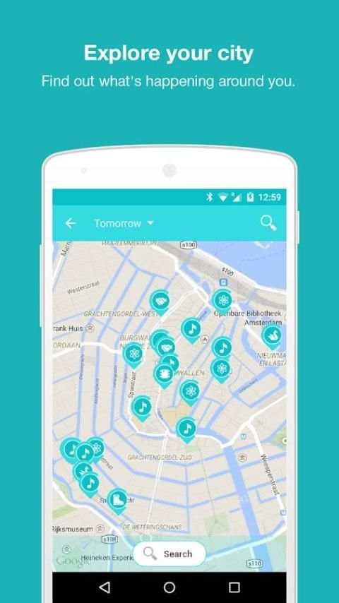 Craze - personalized event app 4 تصوير الشاشة