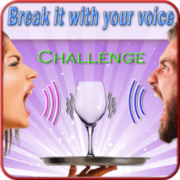Voice Break Challenge -Break glass with your voice иконка