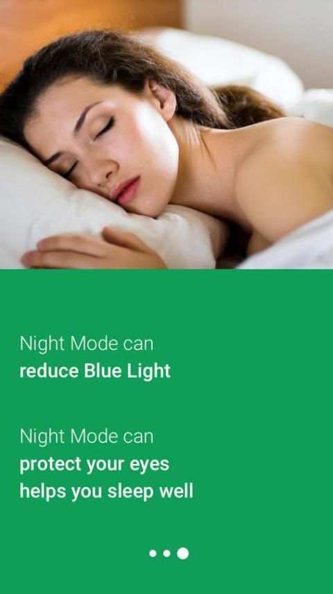 Night Mode - blue light filter, eye protector screenshot 1