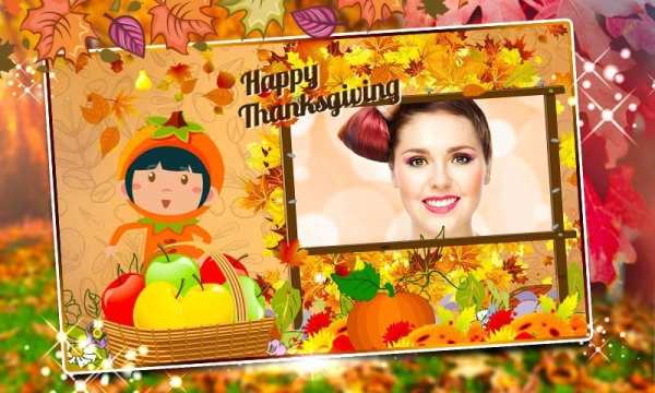 Thanksgiving Photo Editor 1 تصوير الشاشة