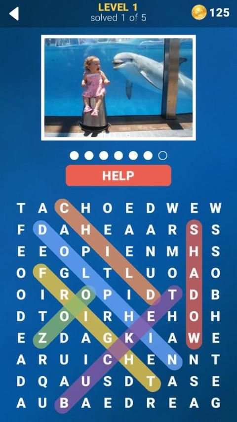 Photo Word Search 1 تصوير الشاشة