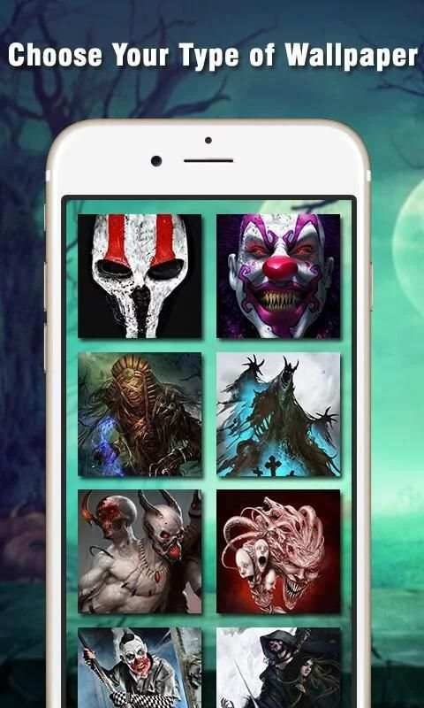 Horror Live Wallpapers HD स्क्रीनशॉट 1