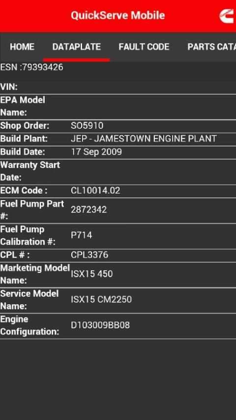 Cummins QuickServe Mobile screenshot 6
