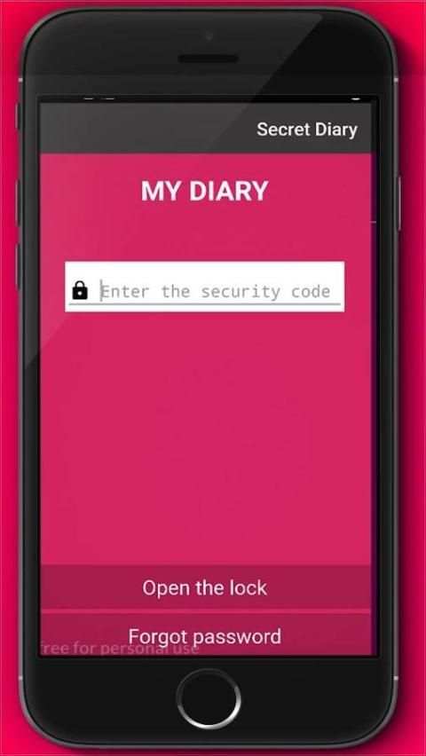 My Diary With a Lock скриншот 6