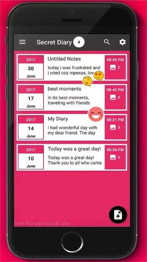 My Diary With a Lock скриншот 7